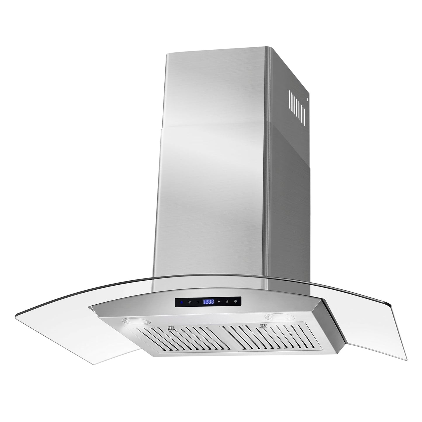 COSMO COS-668AS900 36 in. Vista Collection 380 CFM Ducted Wall Mount Range Hood, Touch Controls, LED Lights, Stainless Steel