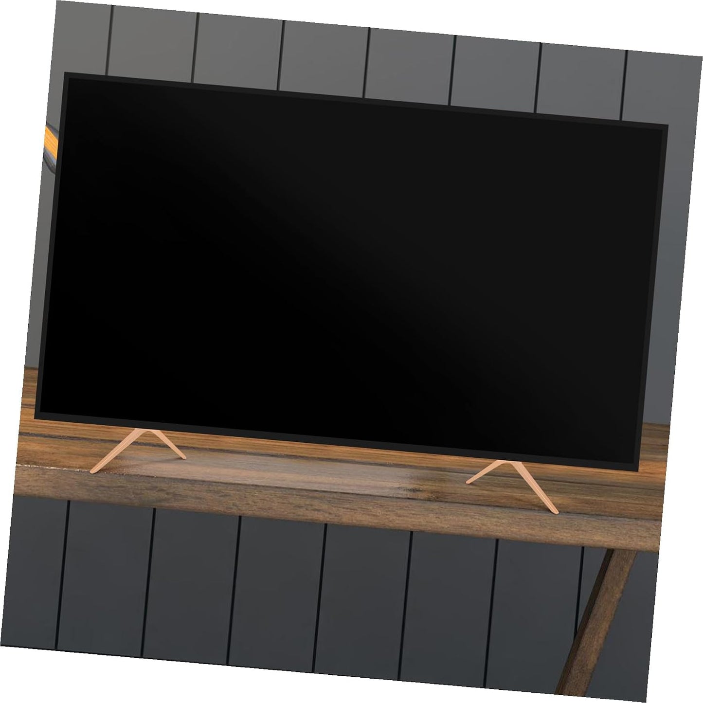 MAGICLULU 1pair Tv Legs Tabletop Mount Elegant Design for Home Office Sturdy Base Support for Led Screens Compatible