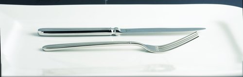 Fortessa Metropolitan 18/10 Stainless Steel Flatware, 5 Piece Place Setting, Service for 1