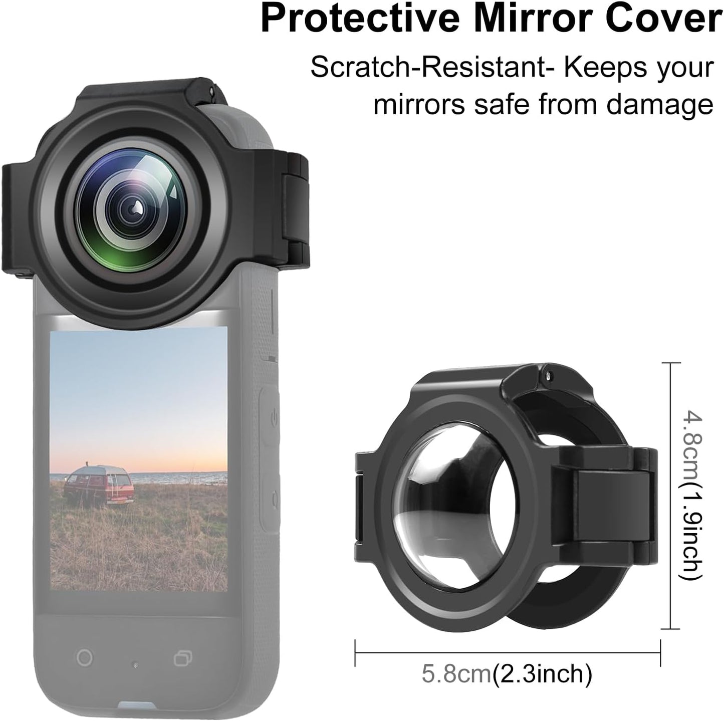 360 x3 Insta360 X3 360 x3 PULUZ For Insta Lens Protector, Dual Lens Guards for Protective Case Optical Tempered Glass