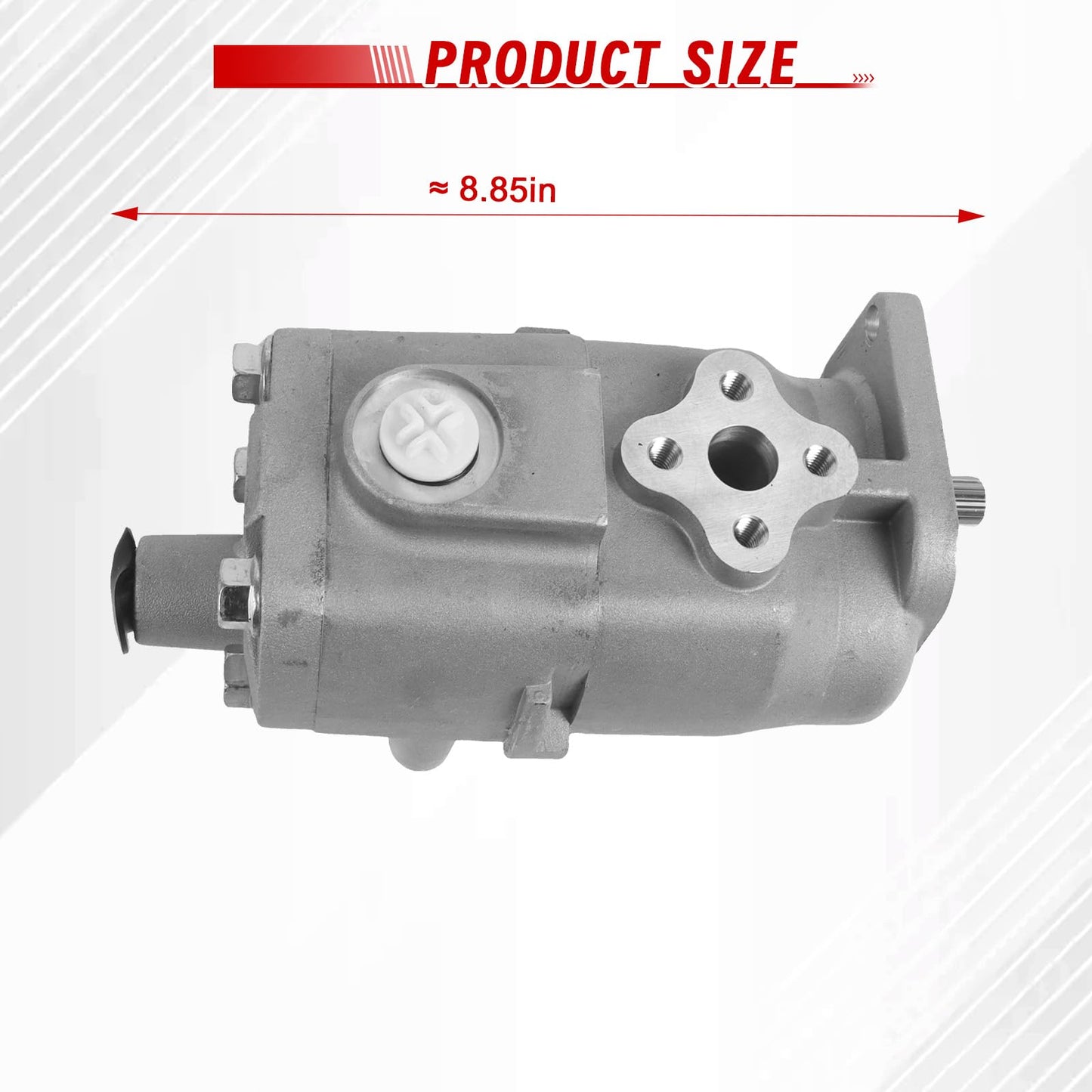 Worldthump Hydraulic Pump, TA020-36400 TA02036400 Replacement for Kubota Tractor L2900DT L3010DT L3300DT L3410DT Tractor Accessory