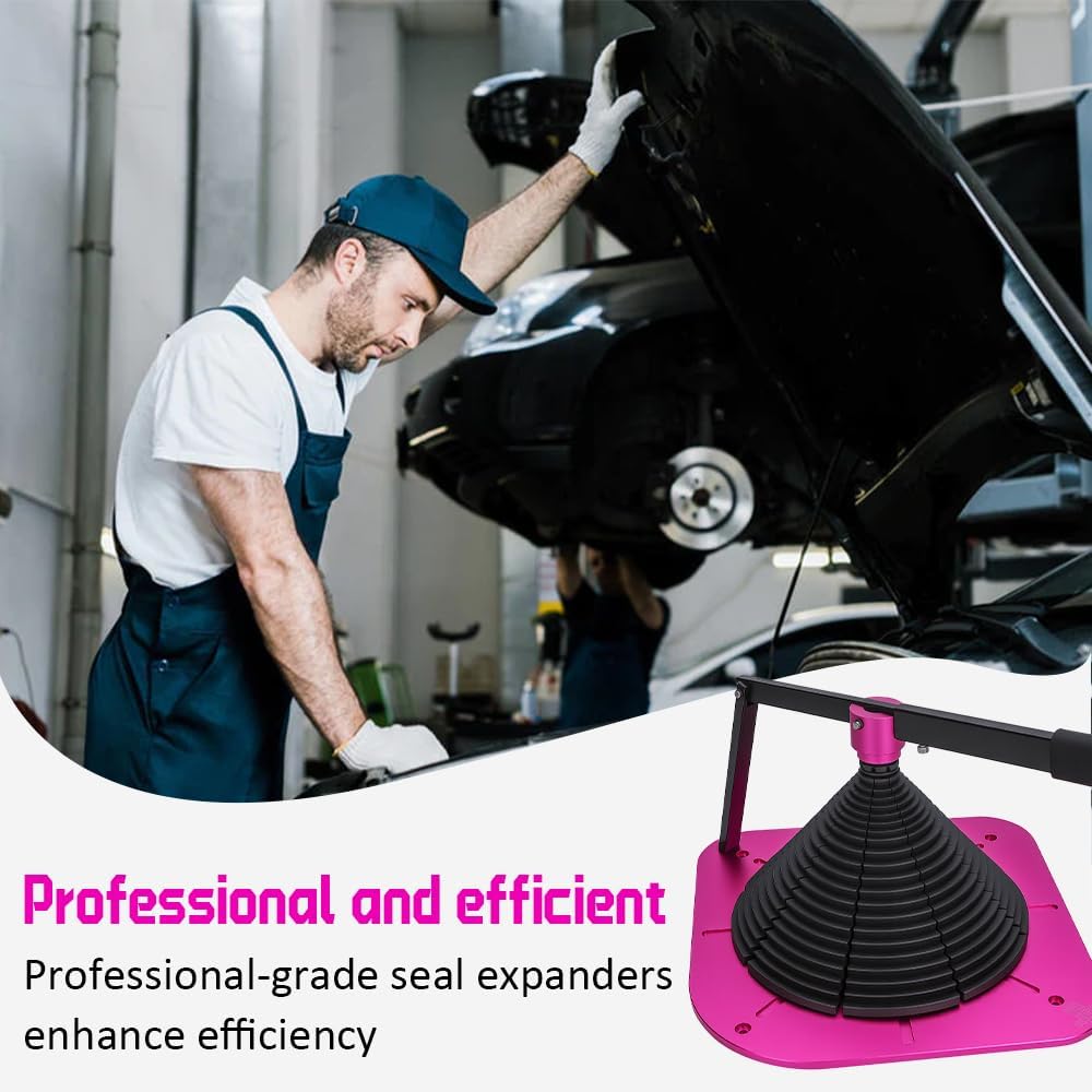 Helivivfy Portable Hydraulic Seal Tools, Professional Seal Stretcher Tool Seal Expander Use for Oil Seal Clasper Hydraulic Cylinder Seal Tools for Excavator PTFE Sealing
