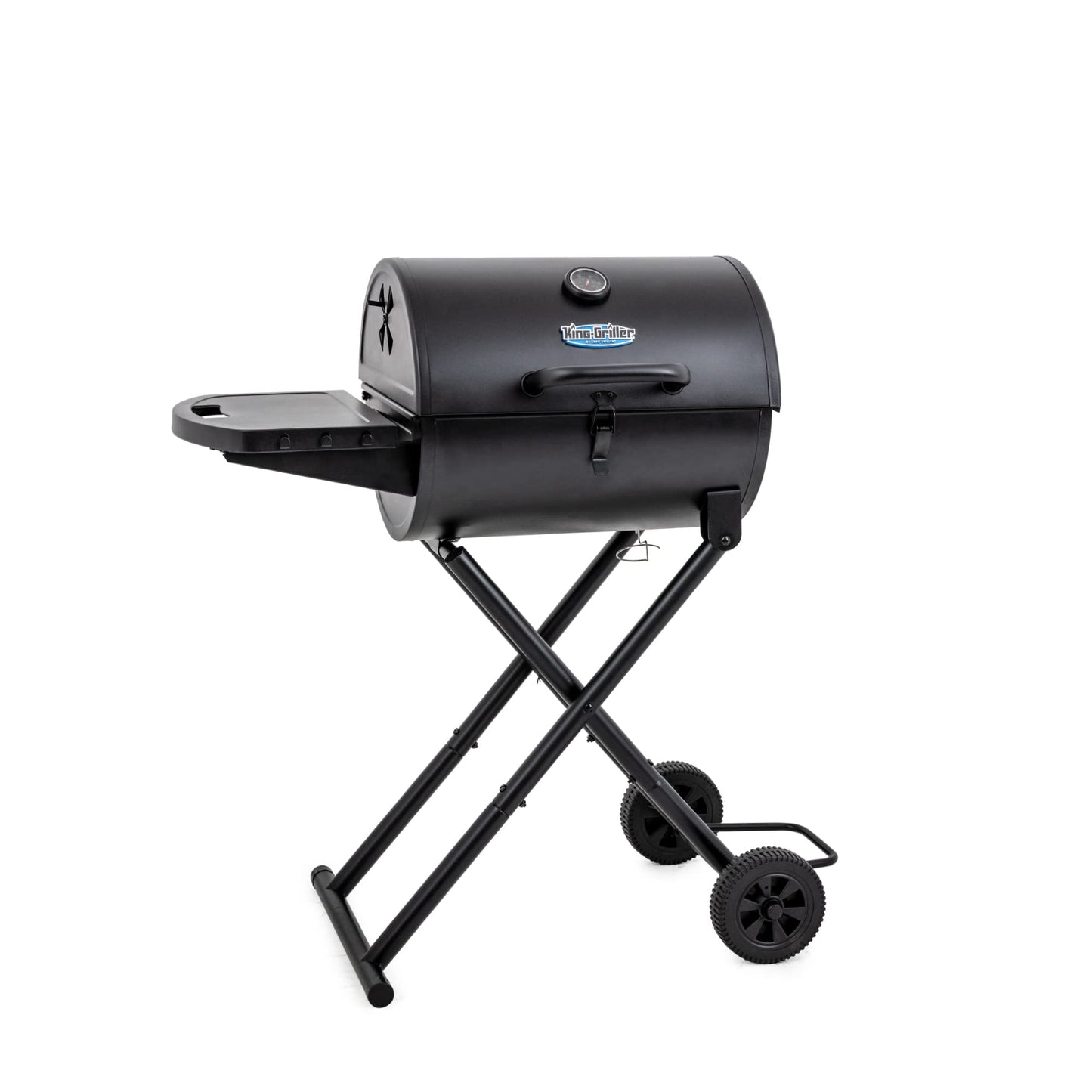Char-Griller E1816 King-Griller Gambler Portable Charcoal Grill in Black
