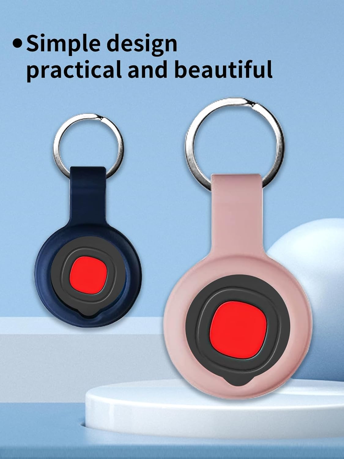 UYRUREL Case for Mili Smart Tracking Tag - Superior Silicone Build, Shockproof & Anti - Slip. Fits Widely, Protects