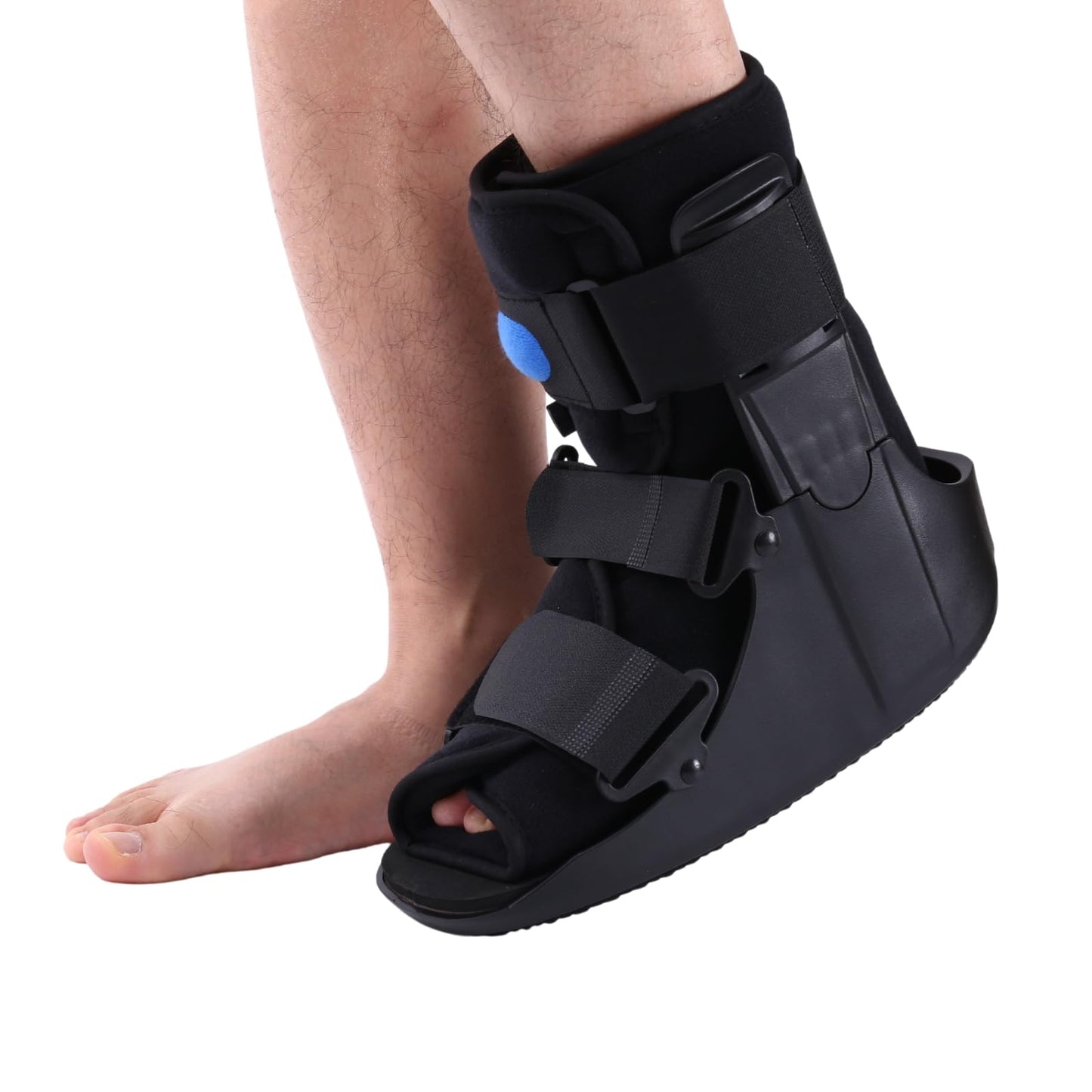 Mathgetin Air Walker Boot Medical Short Fracture Boot for Sprained Ankle and Achilles Tendonitis Inflatable Orthopedic Walking Boot for Broken Foot Fracture Recovery