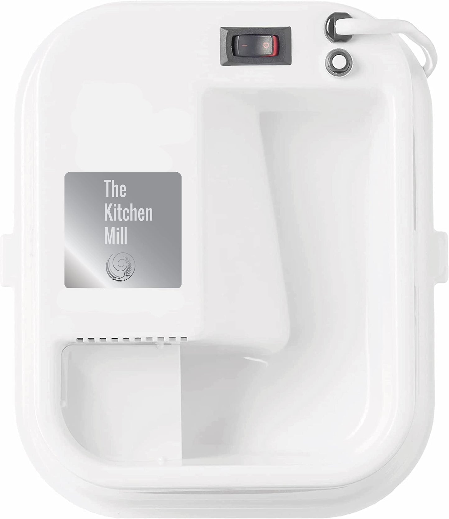 Kitchen Mill - Electric Grain Mill - High Speed Wheat, Corn, Grain Grinder, Flour Mill - Assembled in the USA - Stainless Steel Milling Chamber