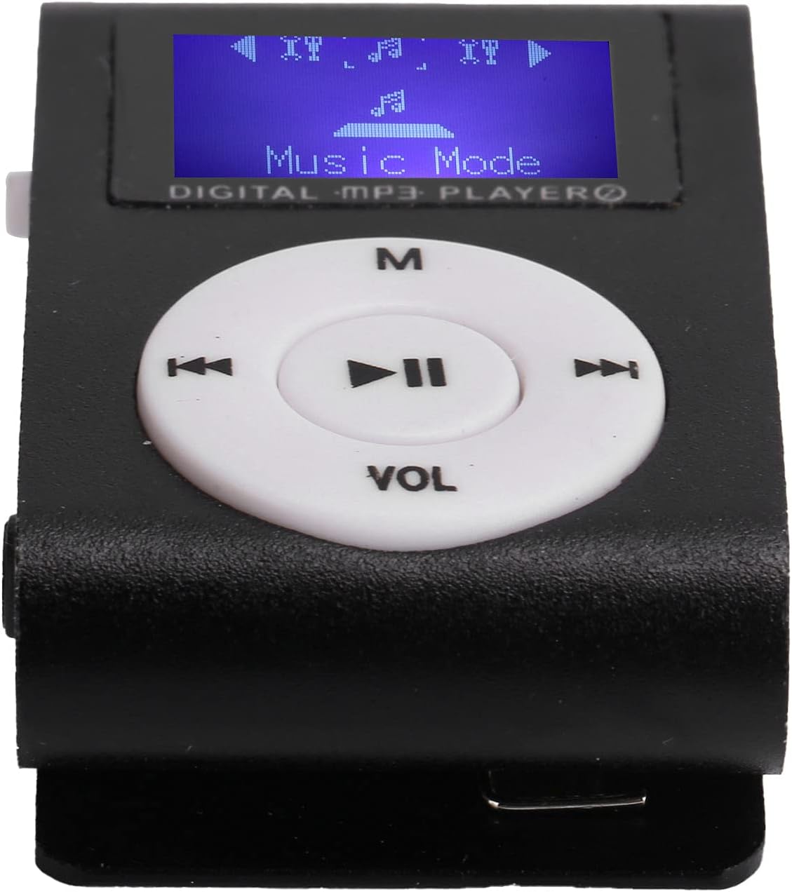 Archuu MP3 MP3 Mini Portable Player with BackClip LCD Screen Mini Music Player Portable Digital Music Media Player