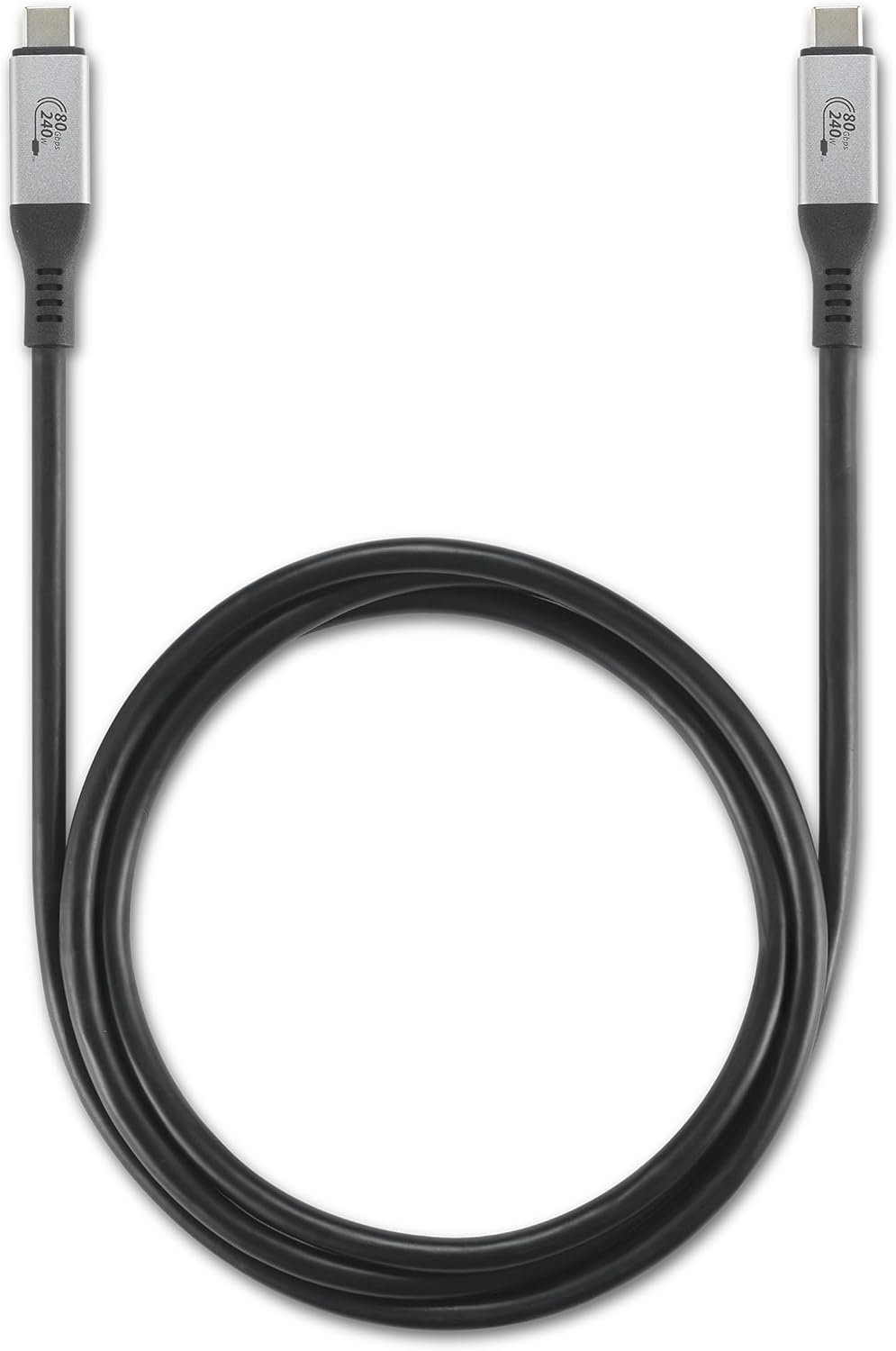 USB4 1.5m, 80Gbps, 8K 240W 3.1), (K32301WW) Kensington Cable Supports up to Video, up to Power Delivery (PD Compatible