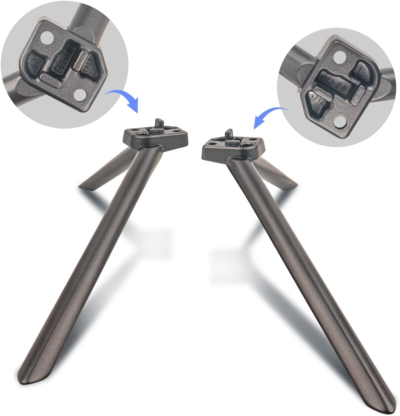 AIDITIYMI 75H8G HU75A6860FUW 75 Inch H8G 4K 2020 TV Base Stand, TV Stand Legs Replacement Compatible with Hisense Class