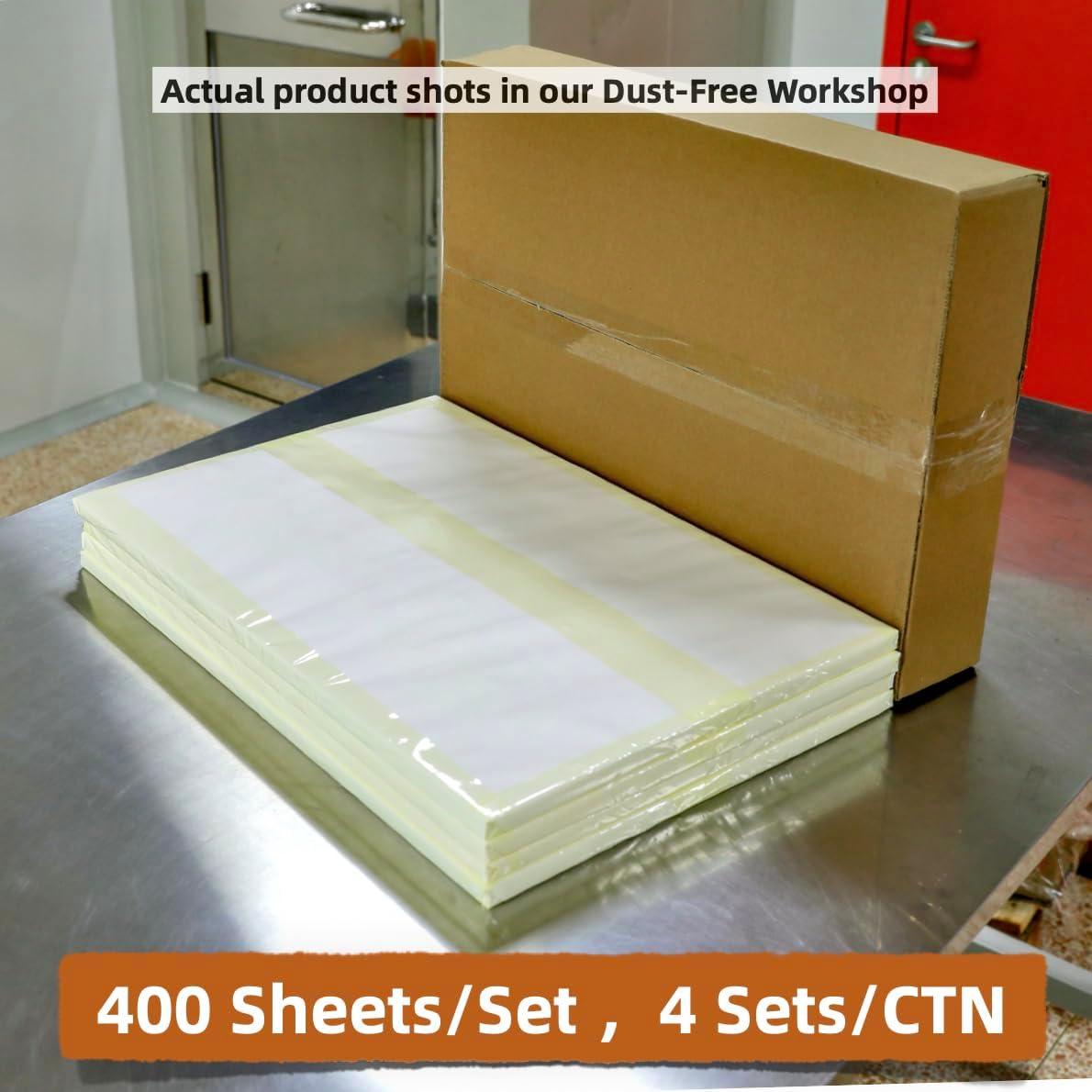 Regine Switzerland Baking Parchment Paper - Non-Stick & Grease-Proof | 1600 Sheets, 18x26 Inch