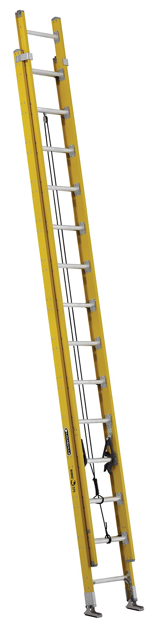 Louisville Ladder 16-foot Fiberglass Extension Ladder, 375-Pound Load Capacity, Type IAA, FE4228HD
