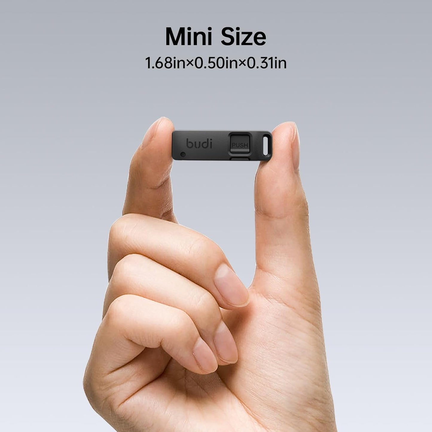 BUDI Sim Card Tray Pin Eject Removal Tool Needle Opener Ejector with SIM/TF Card Storage Small Box