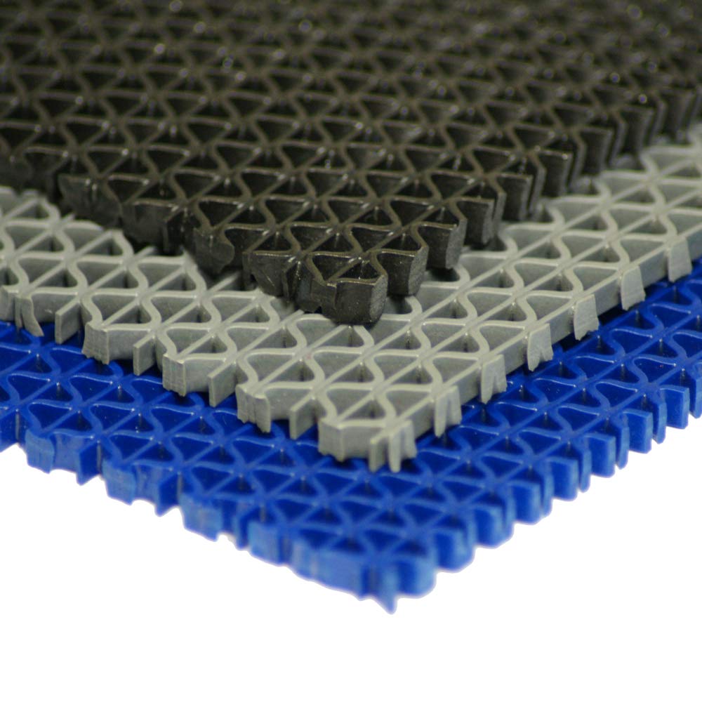 Rubber-Cal 03-W246-BK-25 S-Grip PVC Runner - 3/16” x 4' x 25' - Black