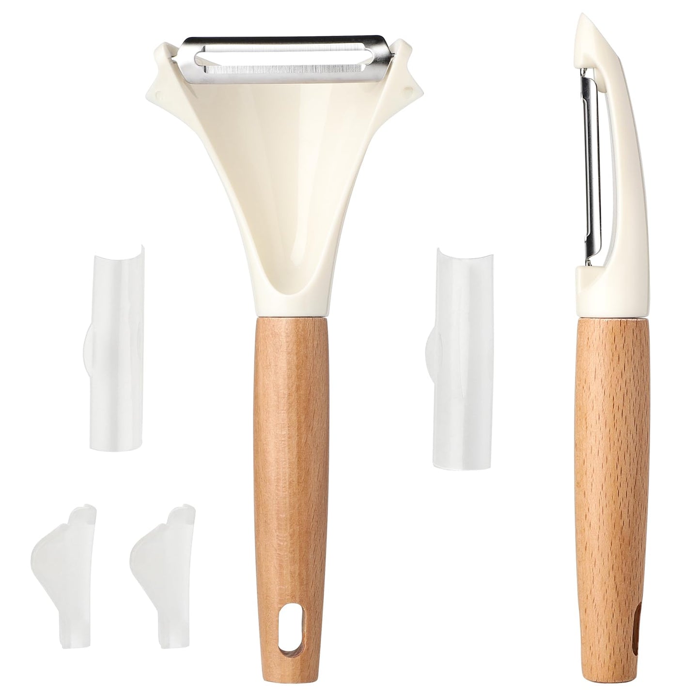 Potato Peelers Stainless Steel Swivel Peelers Y-Shaped and I-Shaped Peeler Set of 2,Vegetable Carrot Fruit Peelers for Kitchen