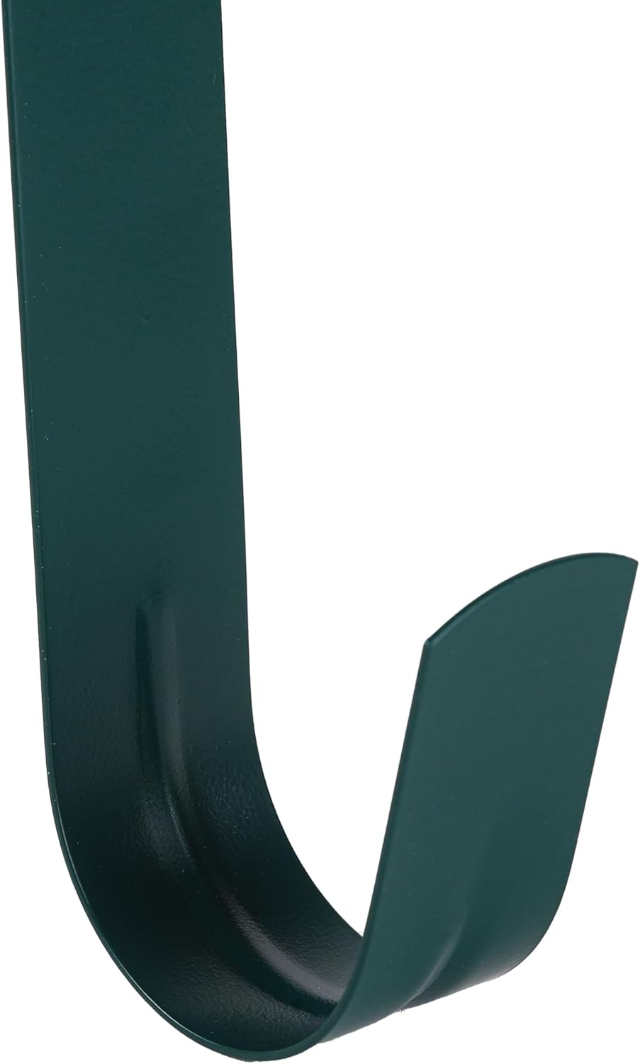 Sattiyrch 15" Wreath Hanger - Sturdy Steel Over The Door Hook for Front Door (Green, 2-Pack)