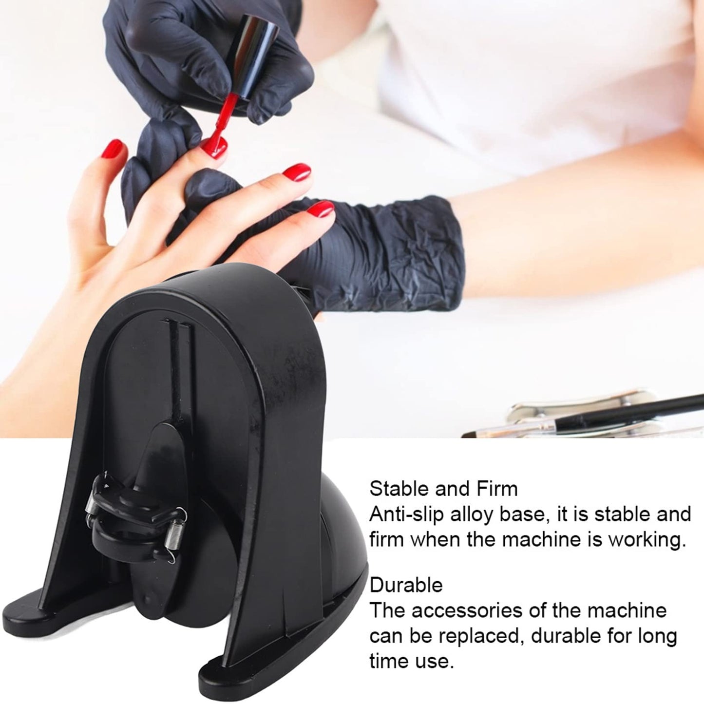 Mini Vortex Mixer, Nail Polish Shaker, Paint Mixer, Gel Liquid Bottle Shaking Machine Tools, Can Adjust The Spring To Make It Suitable For All Kinds Of Nail Polish Bottle