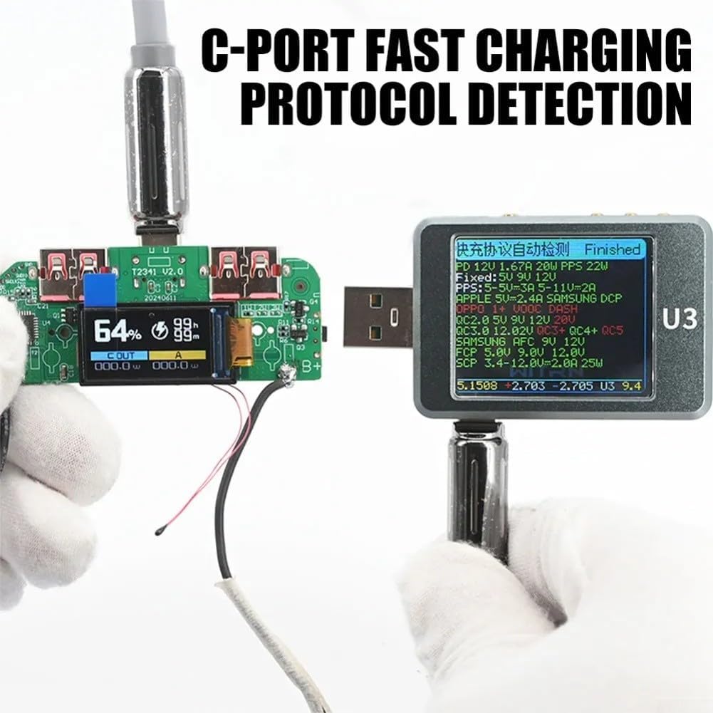 UrbanHui 22 5W USB Power Bank Module Fast Charging Stepdown Converter With Integrated Protection Circuits, Multiple