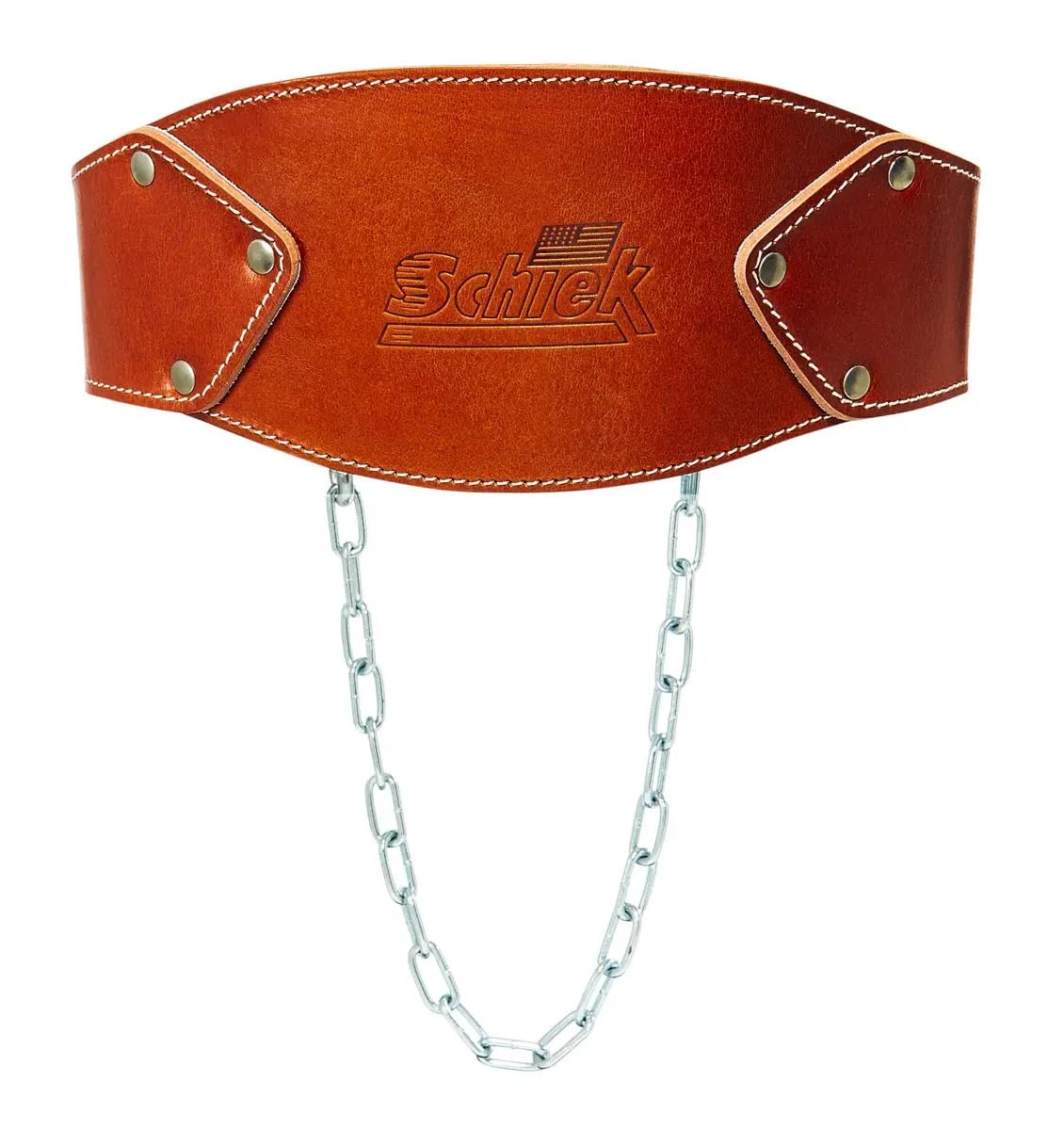 Schiek Leather Dip Belt - Weight Lifting Belt