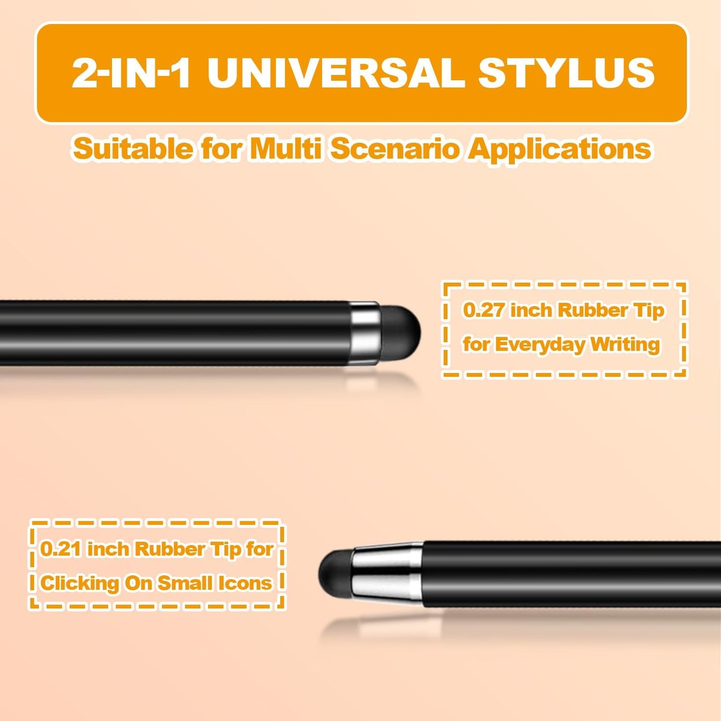 Acempire (10 2-in-1 Stylus Pcs), Stylus Pen for Touchscreen, High Precision and Sensitivity, Suitable