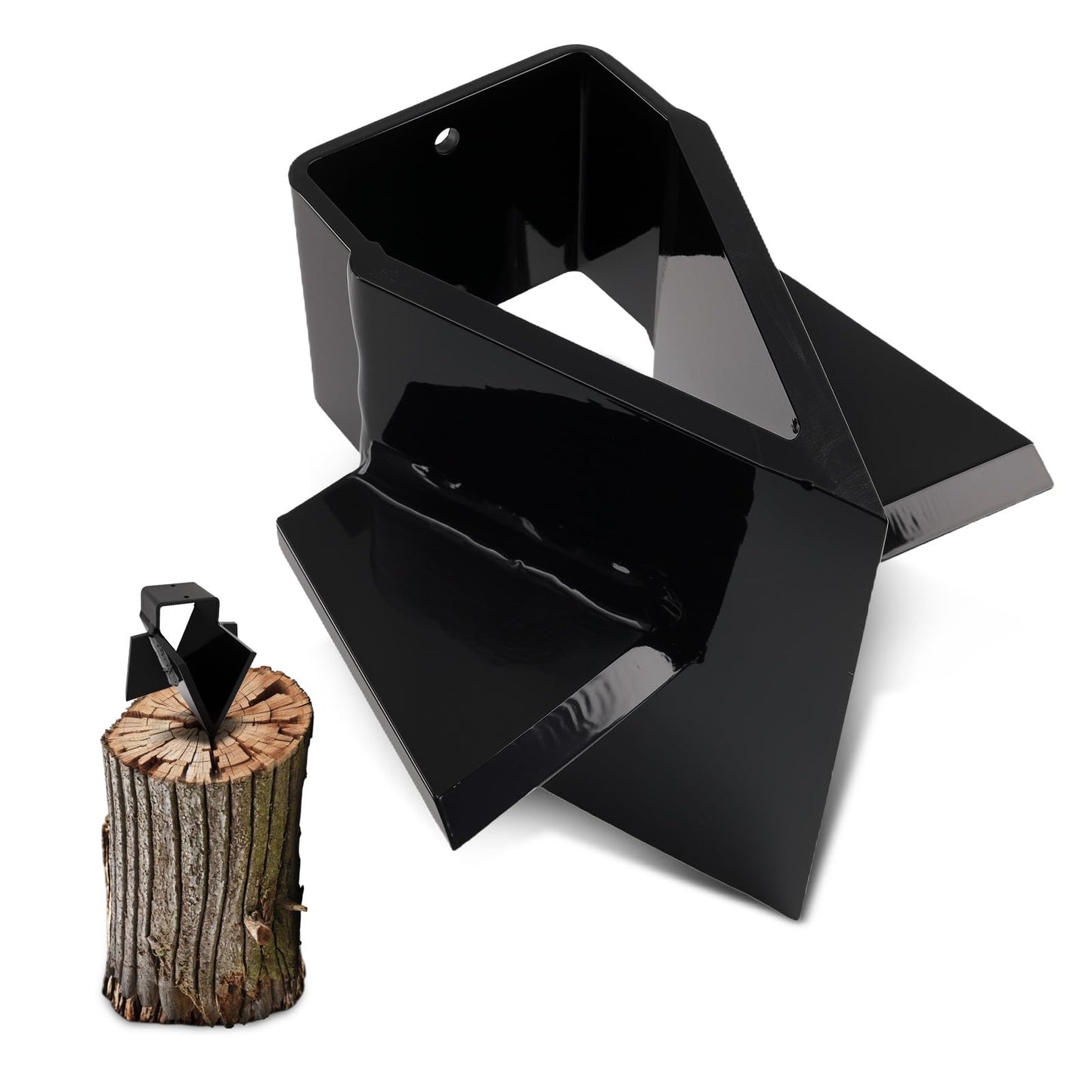 maXpeedingrods 4-Way Log Splitter Wedge for Swisher Branded 22 28 34 ton Log splitters