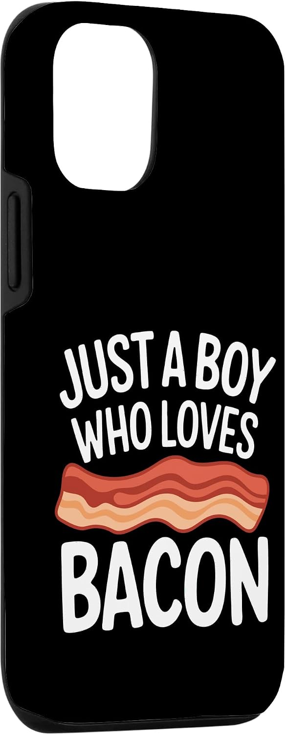 Bacon Meat Breakfast Bacons 12/12 Bacon Just A Boy Who Loves Bacon Case for iPhone Pro