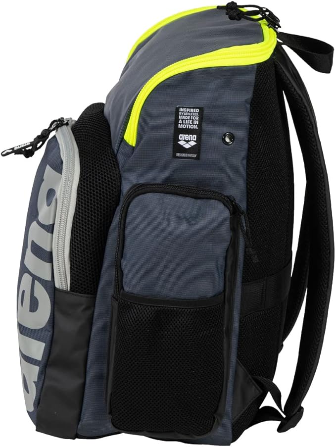 Arena Spiky III Backpack 35 Unisex Travel Gym Rucksack for Men and Women, Training Gear Equipment Bag for Swimmers, 35 Liters