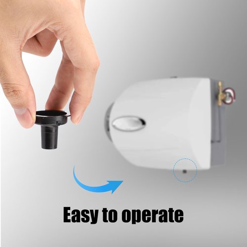 Gosknor 2 Pack 4223 Drain Spud for Aprilaire, Humidifier Drain Funnel Parts Accessories Replacement Models 500, 500A, 500M, 600, 600A and 600M