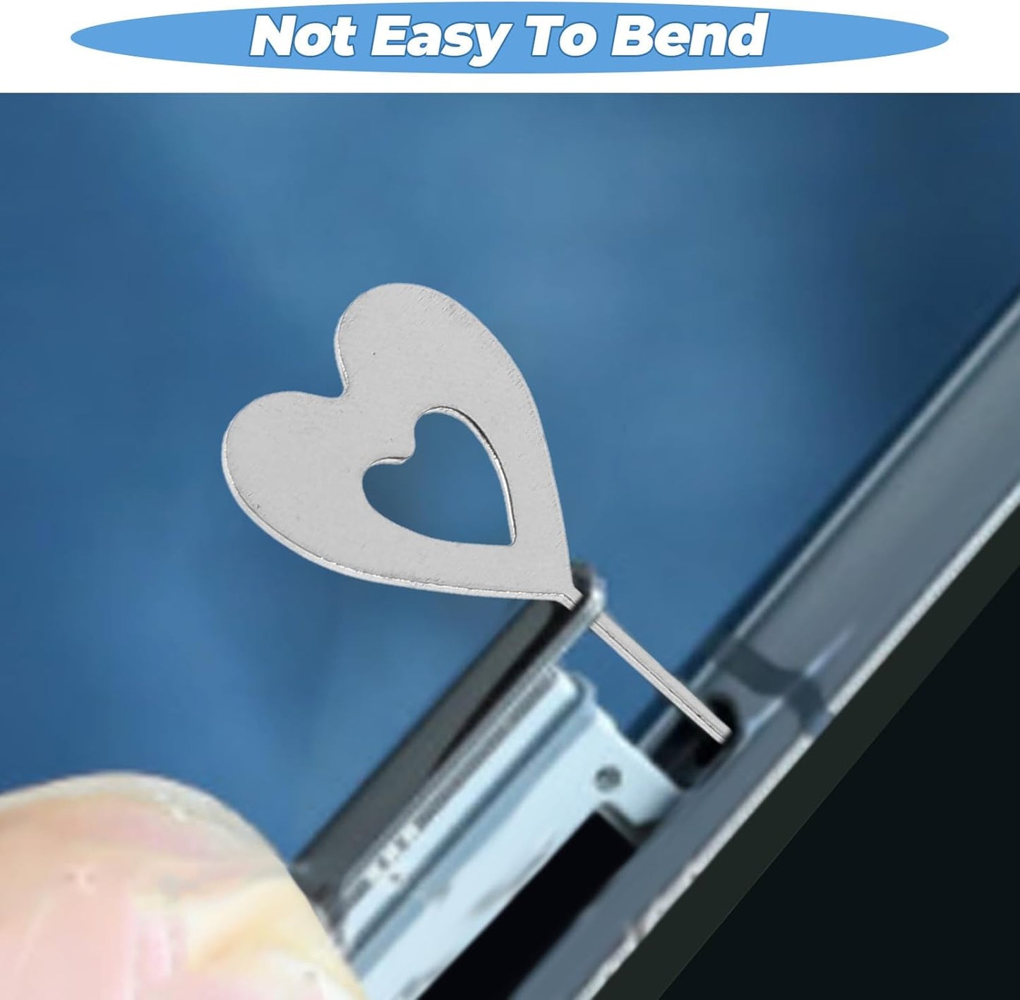 100pcs Beaupretty Sim Card Tray Ejector Pins Removal Tools for Smartphones Mobile Phone Sim Card Remover Tool
