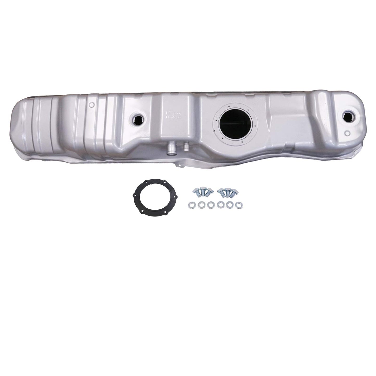 TRQ Center Fuel Tank 19 gal Diesel Compatible with 99-03 Ford F-450 F-550 7.3L 99-03 F-350 Cab Chassis 7.3L 03-04 F-450 F-550 6.0L 03-04 F-350 Cab Chassis 6.0L
