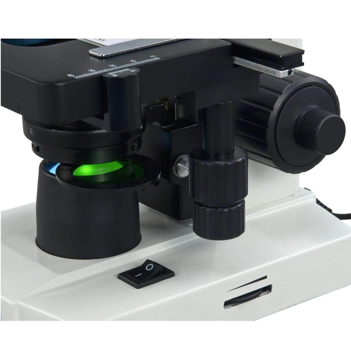 OMAX - 40X-2500X LED Digital Trinocular Lab Compound Microscope with 5MP Camera and Mechanical Stage - M83EZ-C50S