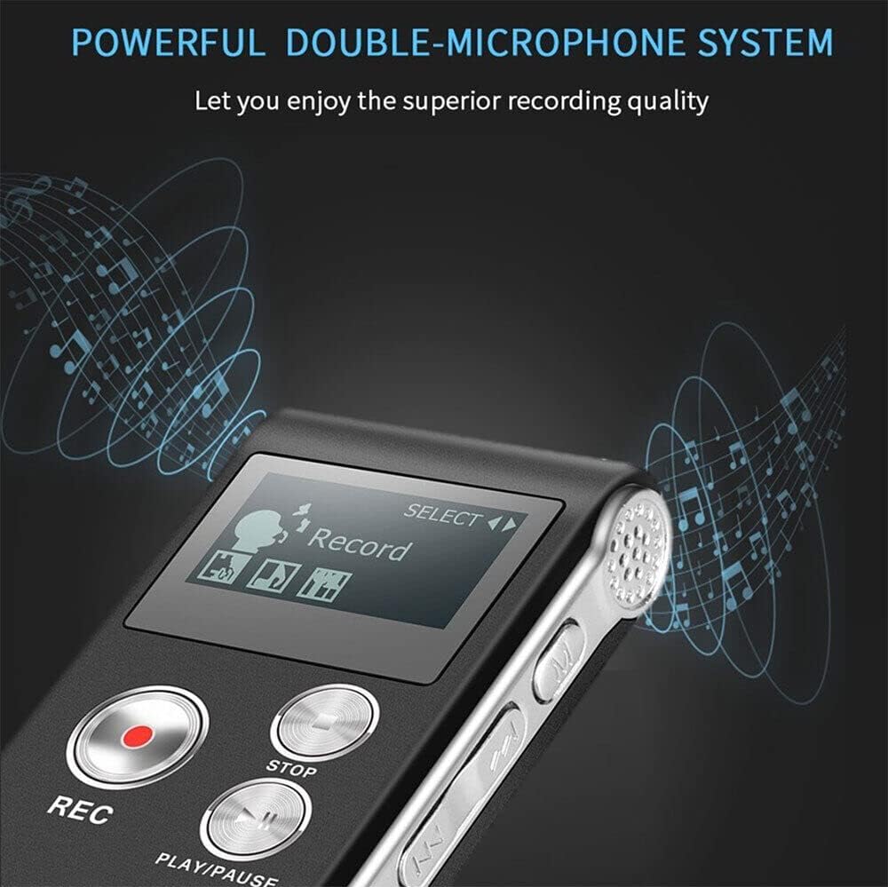 TEAMWILL 8GB Paranormal Ghost Hunting Equipment Digital EVP Voice Activated Recorder USB