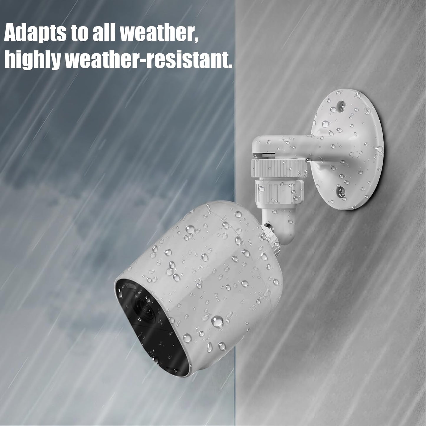 2Pack 2/3/4, Adjustable Wall Mount for Arlo Pro, Arlo Pro Arlo Ultra & Essential Spotlight Camera, No Drilling