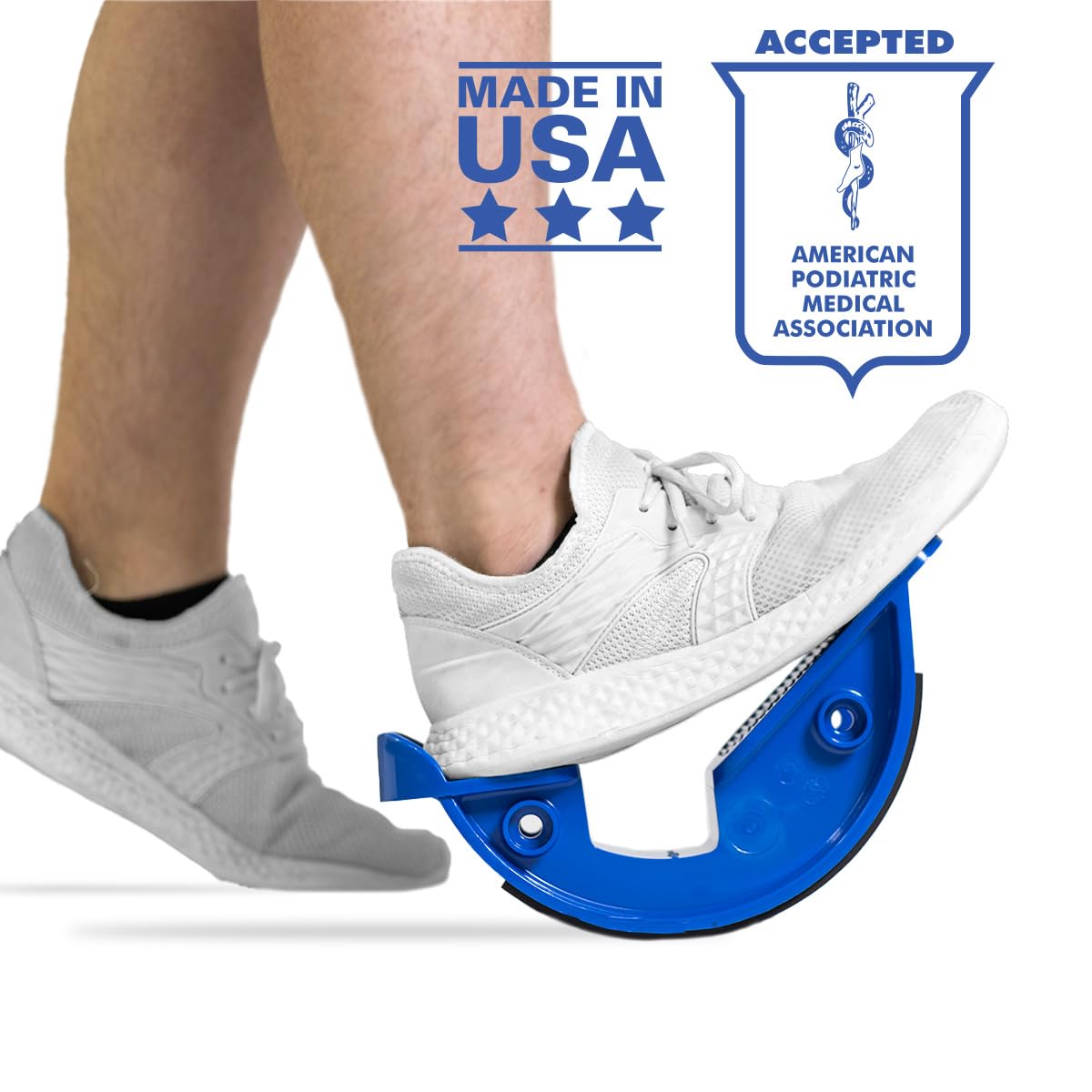 ProStretch the Original Calf Stretcher and Foot Rocker for Plantar Fasciitis, Achilles Tendonitis, and Tight Calves, Single