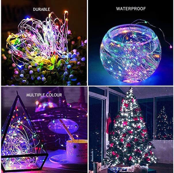 Skiennix Curtain Lights - 300 LED Twinkle String Lights for Bedroom & Wedding Decor | 9.8x9.8 Ft with Remote Control