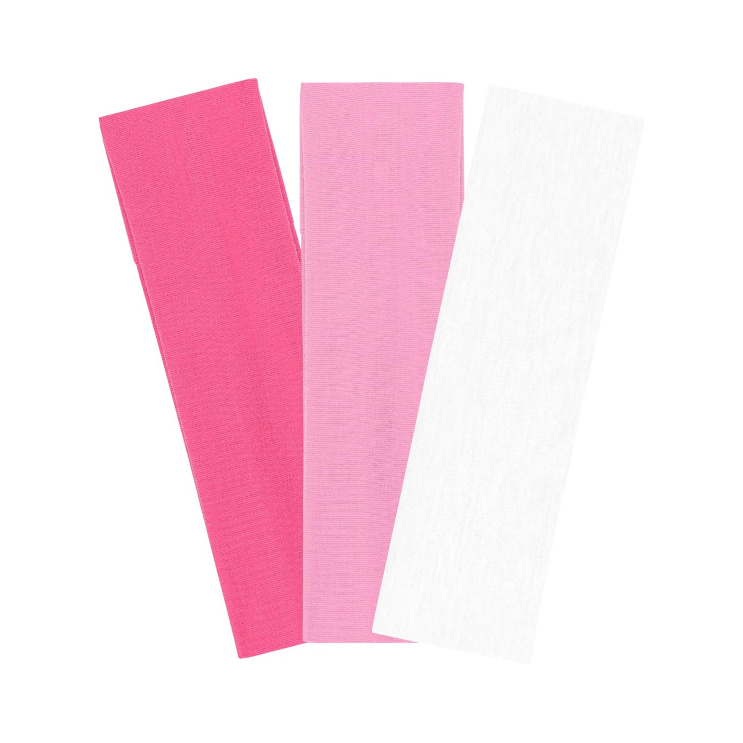 Fecawd 3PCS Headbands for Women Non Slip Elastic Sweat Hairbands Fashion Sports Hair Bands Soft Cloth Fabric Stretchy Headband for Workout Yoga Running