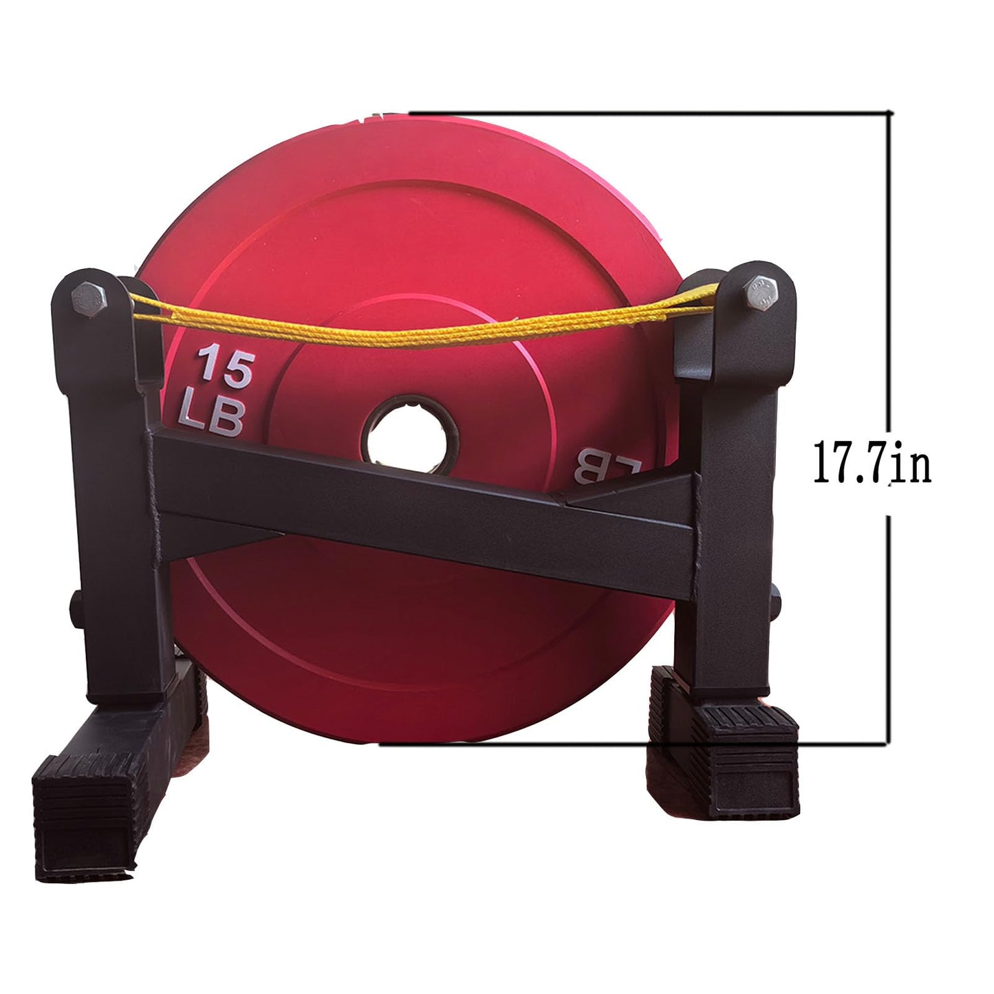 2 Stand Quiet Deadlift Barbell Elevation Stand
