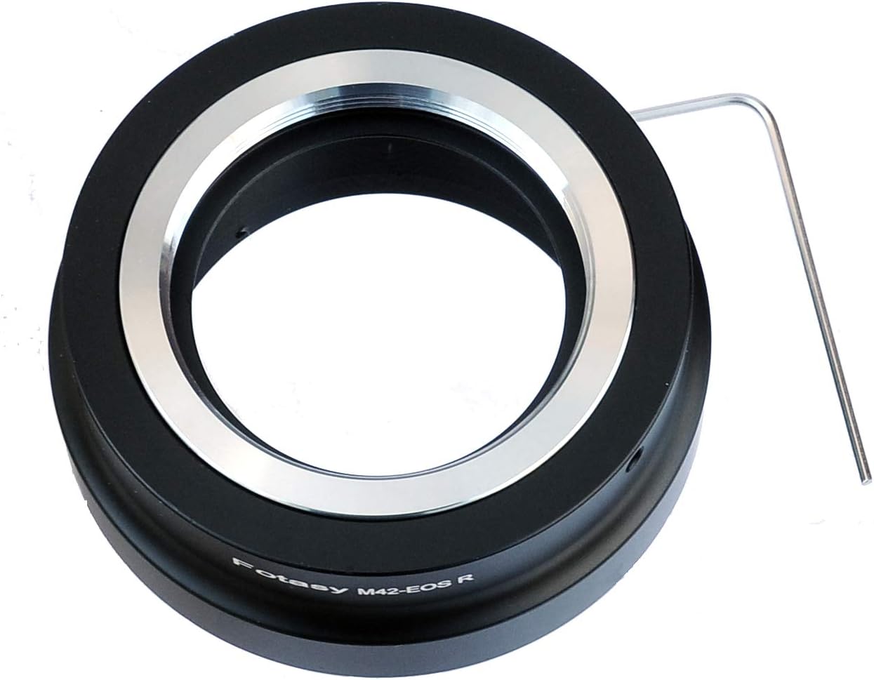 Fotasy M42 42mm M42 M42 R3 R5 R6 R7 R10 Adjustable Screw Mount Lens to Cannon EOS RF Mount Adapter, RF Adapter, Lens