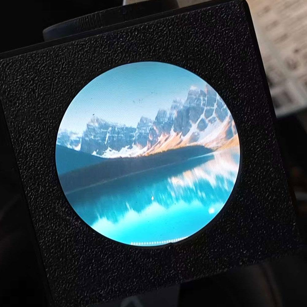Generic 3D 5 5cm Optical Waist Level Viewfinder, Printed Waist-Level Camera Viewfinder Frame for * Fresnel Lens