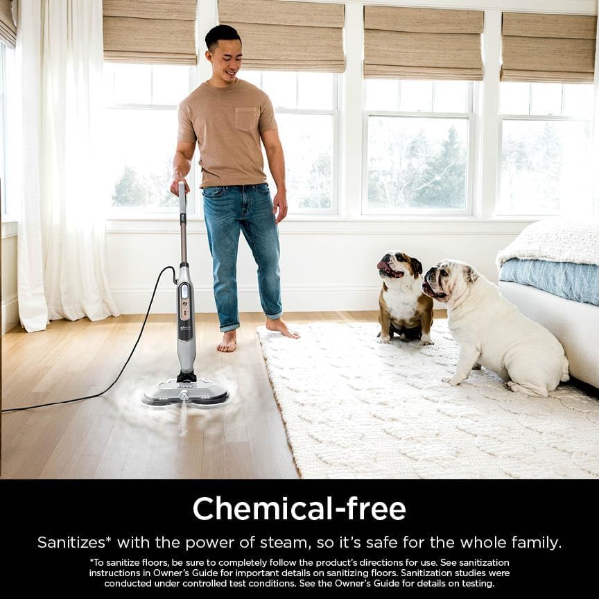 Shark S8201 Steam Mop - All-in-One Hard Floor Cleaner with Steam Blaster Technology & LED Headlights - Bronze