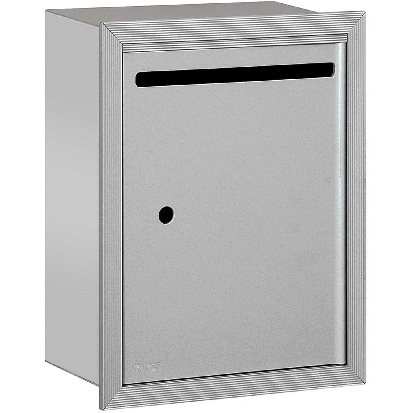 Letter Box, Standard, Recessed, Aluminum
