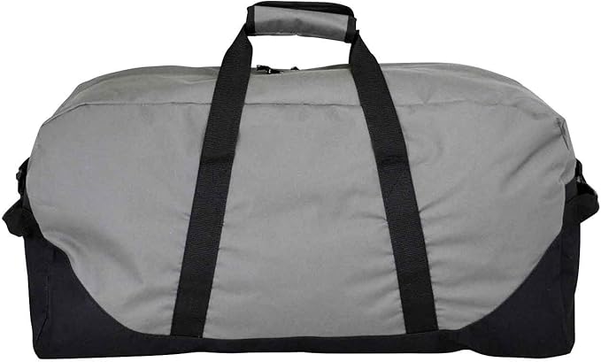 DALIX 25" Big Adventure Large Gym Sports Duffle Bag (Black Grey Navy Blue Red Camo)