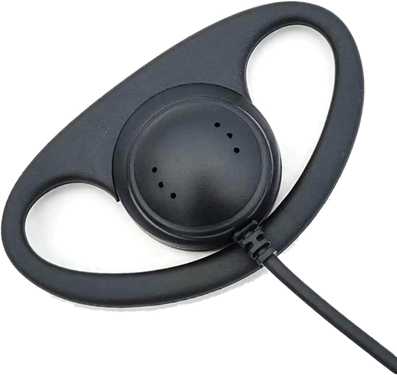 Generic 3.5mm MP3 Single Mono Earphone with D-Shaped Design Plug, Comfortable for Either Ear,Compatible Tour Guide