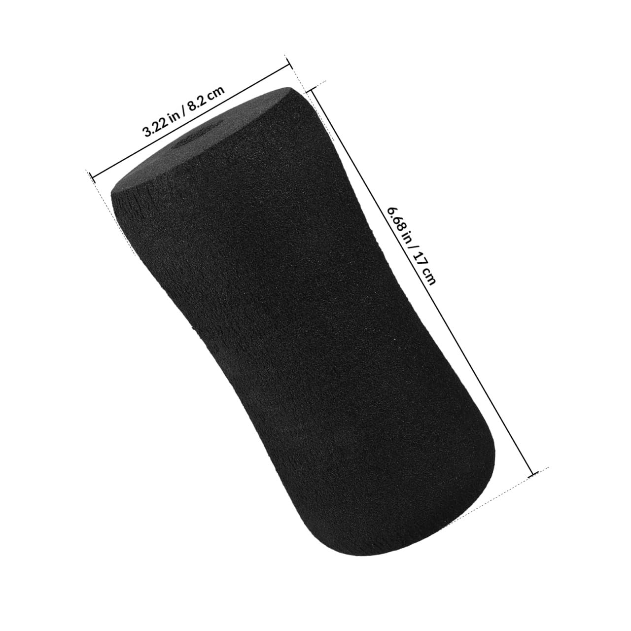 Fitness Equipment Sponge Covers 2-Pack Universal Sit-up Bench Foot Pads High Density Sponge Sleeves for Comfortable Anti-Slip Grip on Dumbbells and Weight Machines 6.69X3.22X3.22 Inches