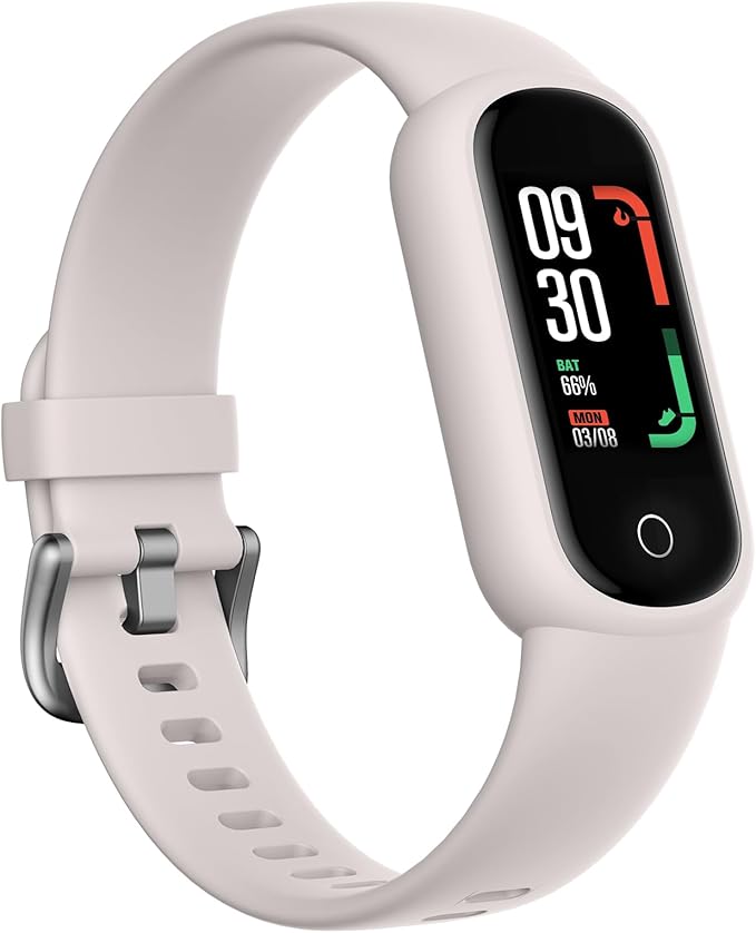 Fitness Tracker Watch with Heart Rate/Sleep Tracker/IP68 Waterproof, Activity Tracker with Pedometer Step Counter, Health Watch for Women Men with 14 Sports Compatible Android iOS, Beige