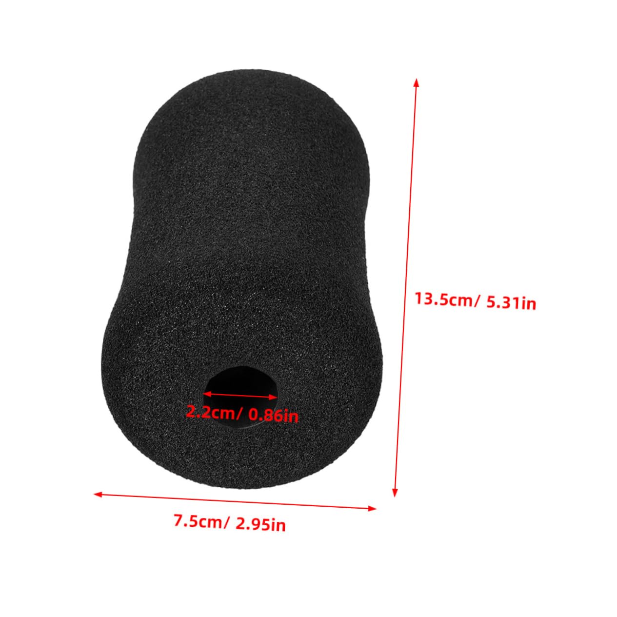 EXHUMKY 6pcs Replacement Foam Pads for Leg Extension Machine Home Gym Exercise Foam Rollers Gym Leg Caps Weight Bench Accessories