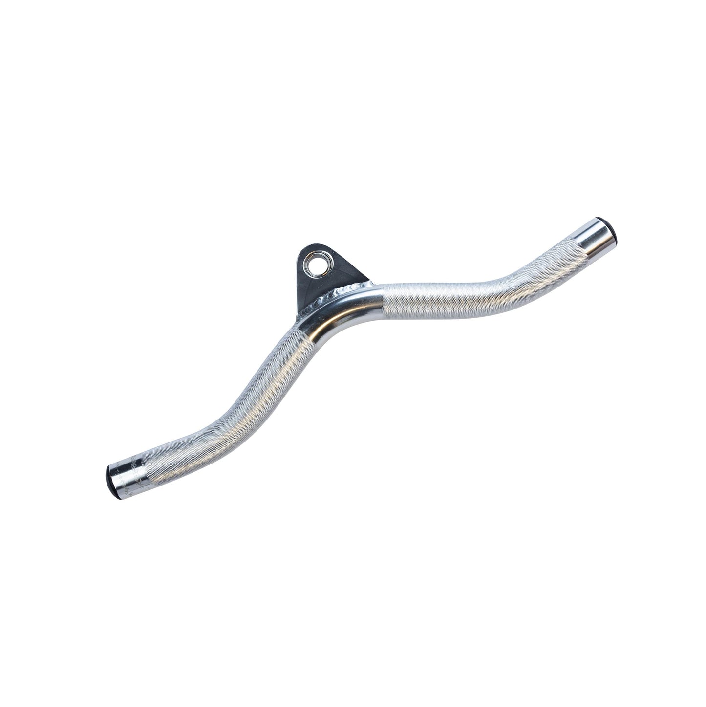 Body-Solid (MB504A) Heavy-Duty Tricep Pressdown Bar, Cable Machine Attachment for Home Gym & Commercial Gym Equipment with Knurl Grip (Chrome)