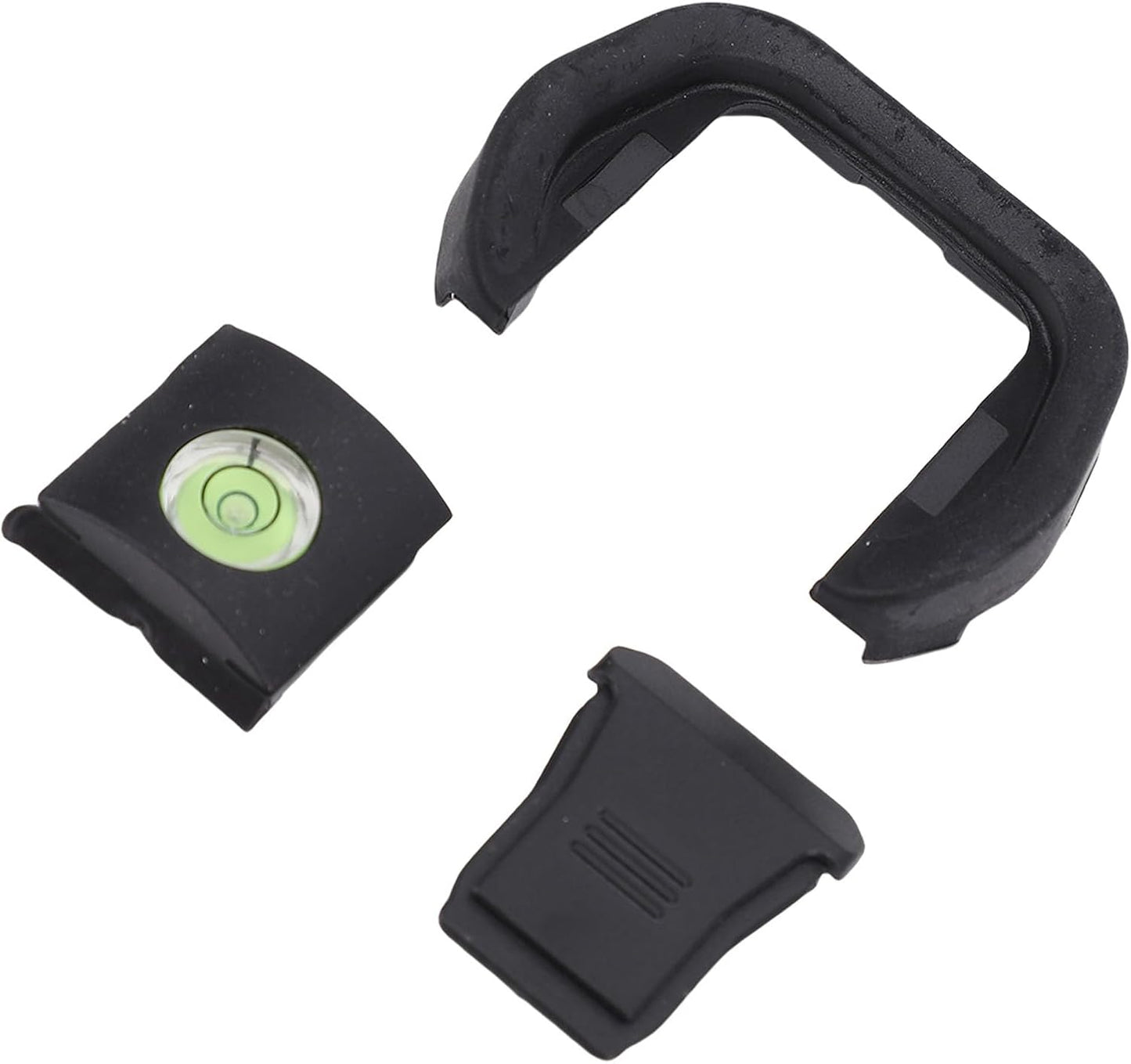 R5 R6 Yunseity Camera Eye Cup Viewfinder, Hot Shoe Cap Level Kit fit for with Bubble Spirit Level, Silicone Material