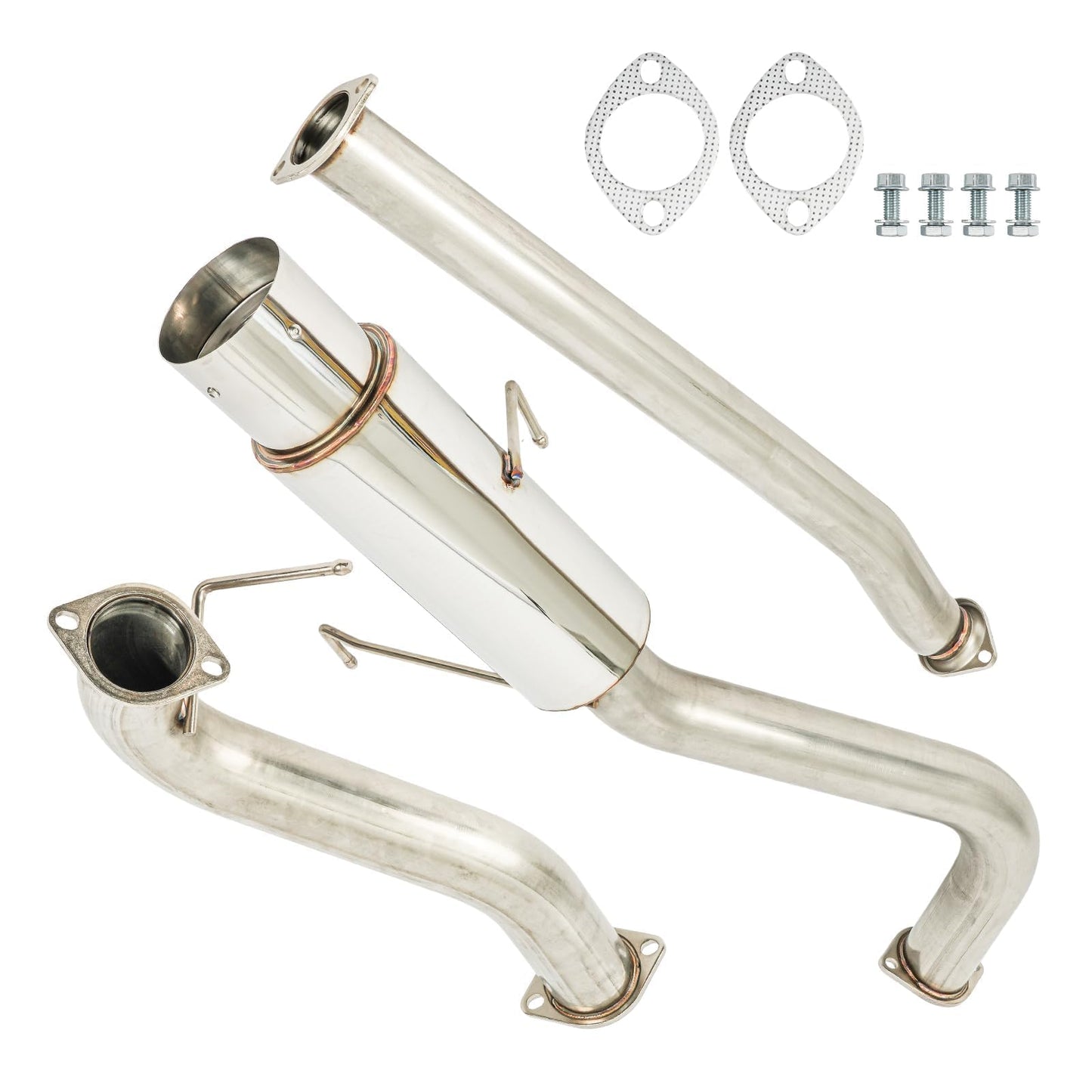 PHILTOP Cat-Back System, Stainless Steel Cat Back Exhaust System Fit for 2015-2017 Subaru WRX/WRX STI