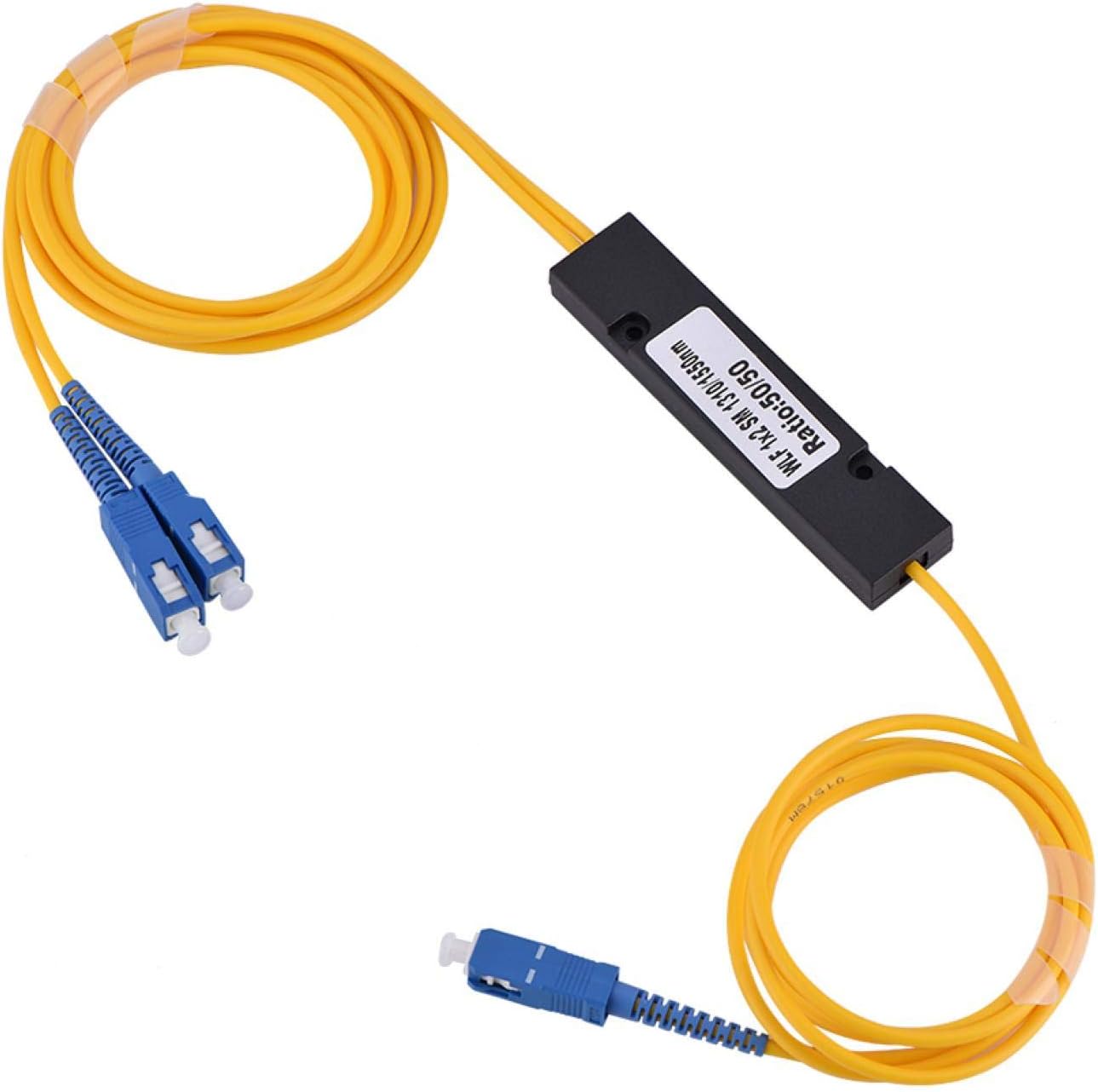 1 2 Joyzan SS Optical Fiber Splitter Cable, to Singlemode SC SC Connector, Digital Audio Splitter for Home Theatre