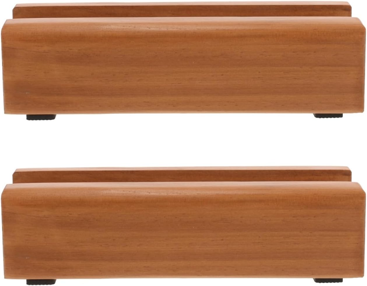 Uonlytech Full-Length Mirror Stand Holder - 2-Piece Wooden Frame for Stylish Home Decor
